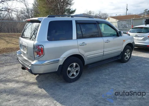 2006 Honda Pilot Ex from USA, damaged, VIN 2HKYF18496H553496